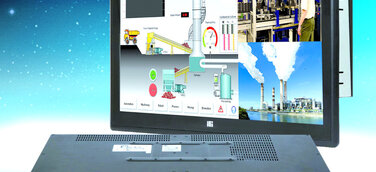 Leistungsstarker 24“ Panel-PC optimiert Bedienung und Übersicht