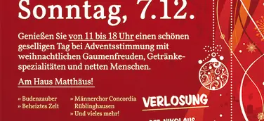 Nikolausmarkt lockt mit kurzweiligem Programm - Turmbläser sorgen für Adventsstimmung am Haus Matthäus