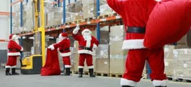 Weihnachtsmann schwört in der Geschenke-Logistik auf KELVIN WMS