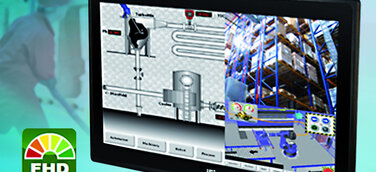 22“ Multi-Touch-Monitor ausgelegt für Industrieanwendungen