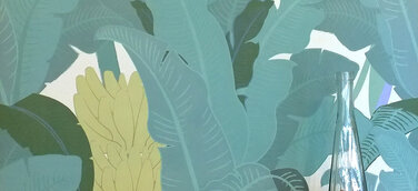 Köln, TapetenAgentur stellt Tapeten zum Thema Exotik vor.