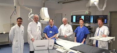 Neuer Hybrid-OP mit Angiographieanlage im Institut für Radiologie in Betrieb genommen