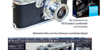 Neues FOCUS projects 3 professional - präzise Schärfentiefe in der Fotografie