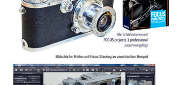 Neues FOCUS projects 3 professional - präzise Schärfentiefe in der Fotografie