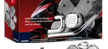 Der FRANZIS V2-Motorradmotor - Selbst-Bausatz eines funktionsfähigen Modells