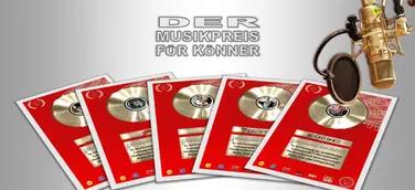 Deutschmusik Song Contest: Music Award „goldene Schallplatte“ 5 Mal vergeben