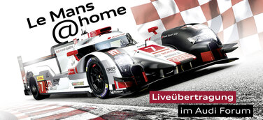 Le Mans@home: 24-Stunden-Rennen live bei Audi in Neckarsulm