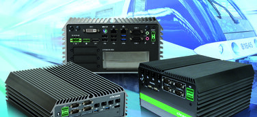 Lüfterlose Box-PCs sind EN50155 zertifiziert