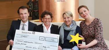 Mercure Hotel Bochum City spendet 1.000 Euro für kranke Kinder im Ruhrgebiet