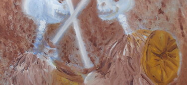 Ölbilder von Patrick Jeune für den Kirchentag 2015 ausgewählt