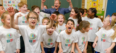 Start der nationalen Initiative „Die bewegte Schulpause“ von Prof. Dr. Dietrich Grönemeyer