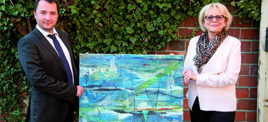 Vernissage im OTTO STÖBEN-Büro Itzehoe