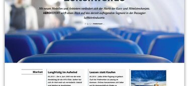 Erste Ausgabe erschienen: ADVERMA entwickelt MTU AEROREPORT als Onlinemagazin