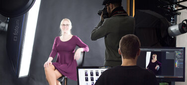 Foto-Event am Umwelt-Campus Birkenfeld mit Star der Szene