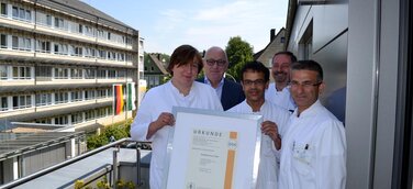 Kompetenz in der Gefäßchirurgie erneut belegt