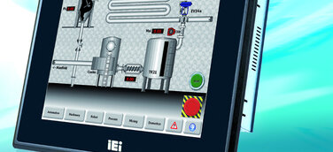 Robuster Panel-PC mit remote Management und Metallgehäuse