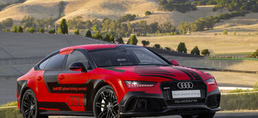 Schneller als ein Sportfahrer: Audi pilotiert auf US-Rennstrecke