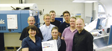 Werbekalenderhersteller terminic PSO zertifiziert für anspruchsvollen Kartonagendruck