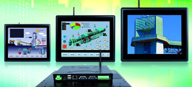 Android Touchpanel-PC`s mit IP65 Front