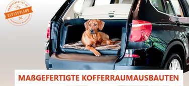Zauberbett Manufaktur – Passgenaue Kofferraumausbauten für jedes Fahrzeug für den sicheren Hundetransport