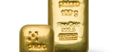 Ab sofort erhältlich: philoro Goldbarren 100 g und 1 oz gegossen