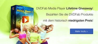 DVDFab Media Player Lifetime Giveaway Aktion