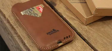 Edler Merino- und Lederschutz für das neue iPhone