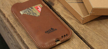 Edler Merino- und Lederschutz für das neue iPhone