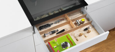 ewe Küchen: inspirierende Stauraumlösungen