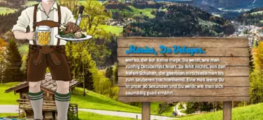 Brandherde entwickelt witzige Selfie-Aktion „O'zapft is!“ für Edeka Südwest.