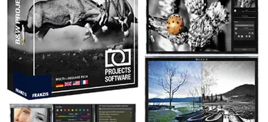 Schwarz-Fotosoftware - Black & White projects 4 - präzise Schwarzweiß-Bildentwicklung und Kunst in Monochrom