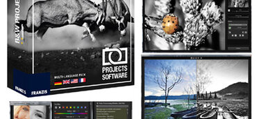 Schwarz-Fotosoftware - Black & White projects 4 - präzise Schwarzweiß-Bildentwicklung und Kunst in Monochrom