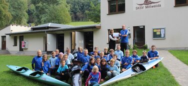 Bürgerstiftung fördert Erlebnistag an der Talsperre Kriebstein für Kinder und Jugendliche mit 150 Euro