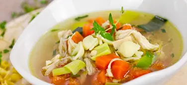 Hühnersuppe bei Erkältung