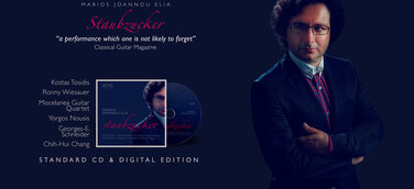 Marios Joannou Elias neue CD Staubzucker: Ein bahnbrechendes Album der Gitarrenmusik