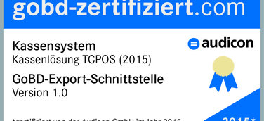 TCPOS-Kassenlösung erhält GoBD-Zertifizierung von Audicon