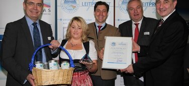 UNSER LAND BIO Zucker - Auszeichnung zum KUMAS Leitprojekt 2015