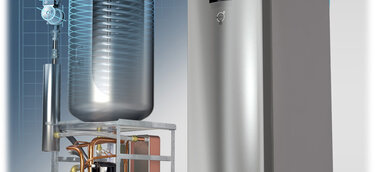 Höheren Jahreswirkungsgrad der Wärmepumpe bei gesteigerten Warmwassertemperaturen- und Mengen