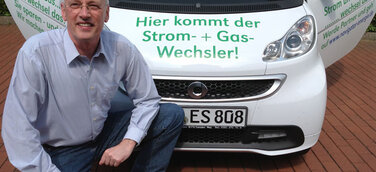 Peter Jacobsen vergibt die Lizenz zum Geldsparen