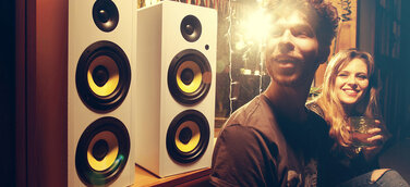 Drahtloses Klangwunder in künstlerischem Outfit