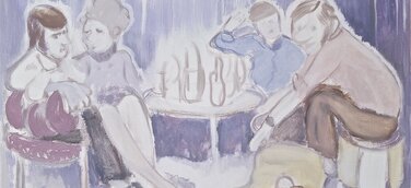 Obsession Violett: Die Künstlerin Monika Romstein zeigt neue Arbeiten in Berlin