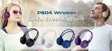 Satter Sound statt urbaner Rummel – mit dem P604 Wireless Street-Kopfhörer