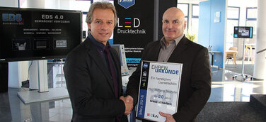 Auszeichnung für 20-jährige Mitarbeit