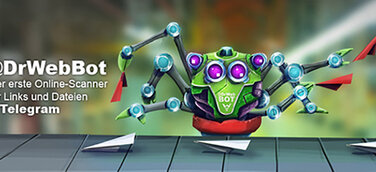 Dr.Web entwickelt erste Sicherheitslösung für Telegram Messenger