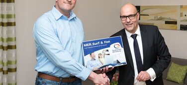 Erster Kunde erfolgreich angeschlossen