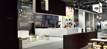 Haus des Handwerks: MIKS inszeniert Caparol auf der FAF 2016.