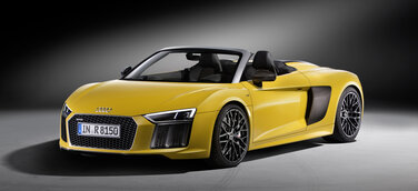 Neuer Audi R8 Spyder V10: Premiere auf der New York International Auto Show