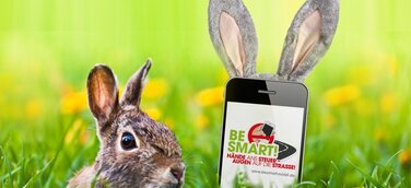 Osterappell an alle Reisende: Als Autofahrer hat das Smartphone in der Hand nichts zu suchen