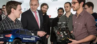 Sieger nach Punkten: Team FAUtonOHM gewinnt den Audi Autonomous Driving Cup 2016