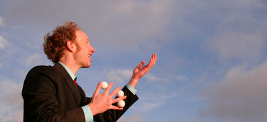 Hamburgs Zauberer Johannes Arnold live auf der 14. Itzehoer Kulturnacht